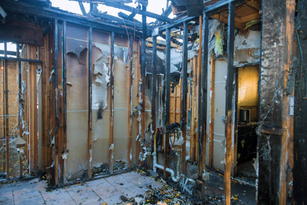 Professional Emergency Fire Cleanup technician working in Cave Creek, AZ